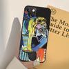 Чехол для телефона Picasso Abstract Art Для iPhone 17 16 15 14 13 11 12 Pro Max mini XR 16e 15 16 Plus 17 Air Полное покрытие