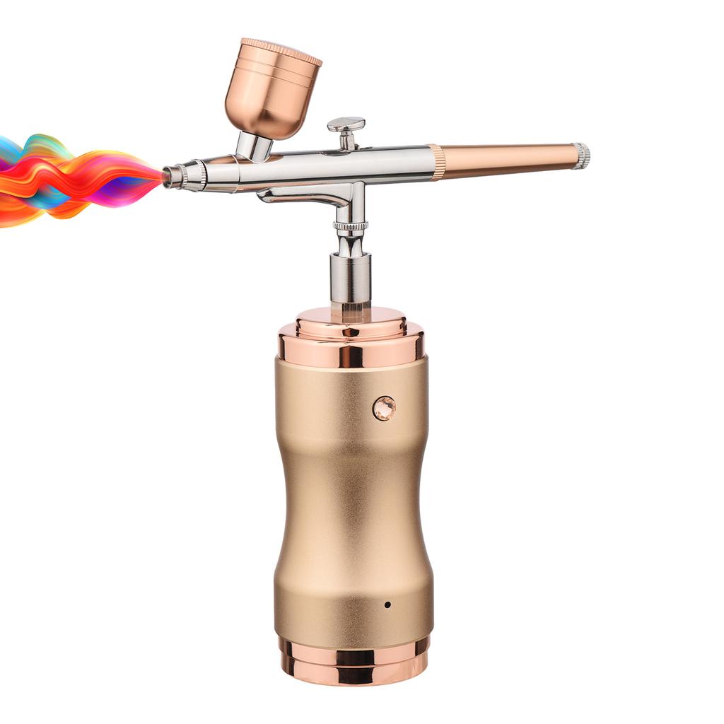 Портативный комплект аэрографа с компрессором Ручная беспроводная аэрограф-ручка DualAction 3 уровня