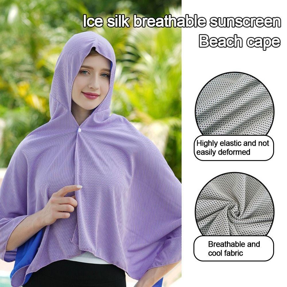 Soft Material Cooling Shawl Breathable Sports Cool Towel Outdoor Sports Cycling Driving