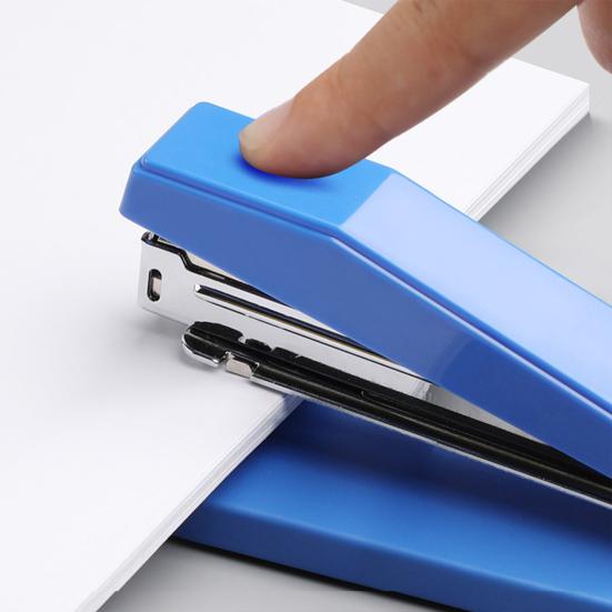 Офисный степлер, вращающийся на 360 градусов, прочная конструкция, 25 листов, степлер для переплета, товары для дома