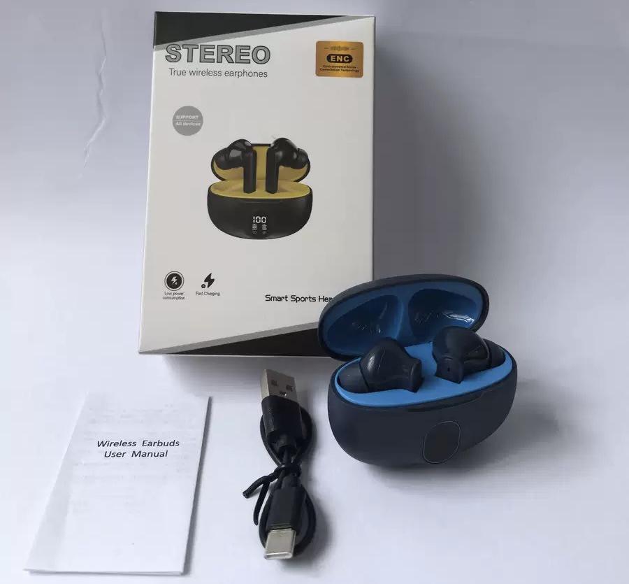 Новые True Wireless Bluetooth-наушники 895B с шумоподавлением и сверхдолгим временем работы от аккумулятора