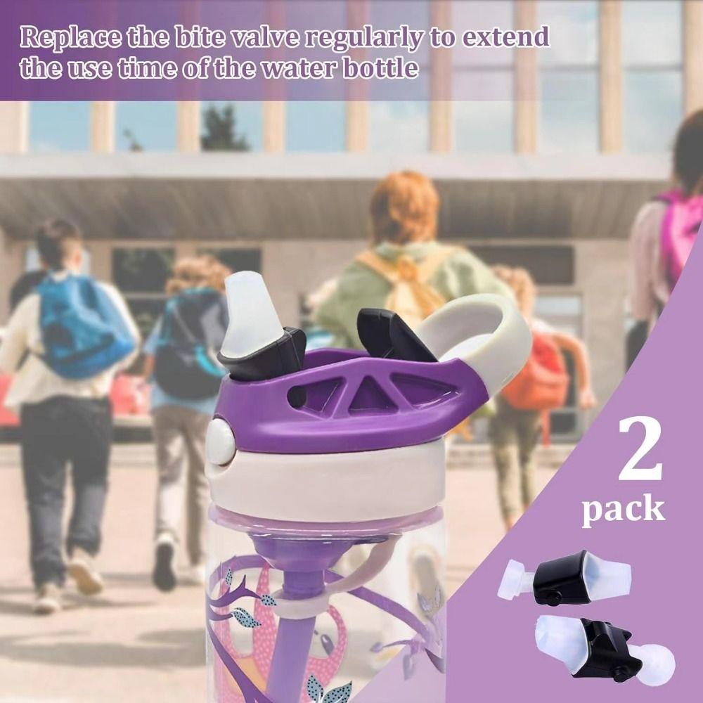 Портативная пищевая силиконовая насадка, черная детская соломенная крышка для рта для Contigo для Contigo