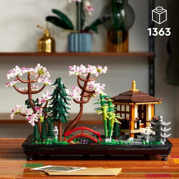 LEGO® Icons 10315 Le Jardin Paisible, Kit de Jardinage Botanique Zen pour Adultes, Cadeau pour Femmes, Hommes