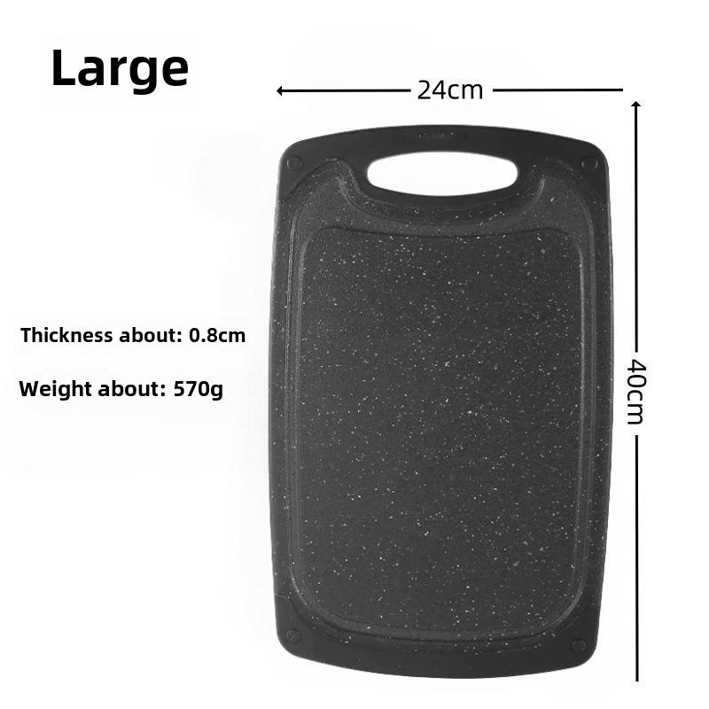 Разделочные доски из пластика FDA из пшеничной соломы - 3 шт. для нарезки овощей, фруктов и мяса