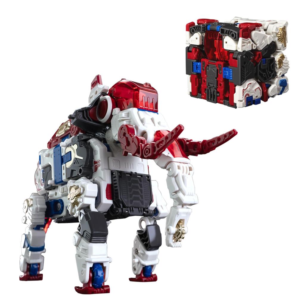 52TOYS BEASTBOX BB-74 SAFEZONE Трансформирующаяся фигурка, Трехступенчатый механизм трансформации, Предварительно окрашенная, Высокоподвижный куб-фигурка робота-меха,