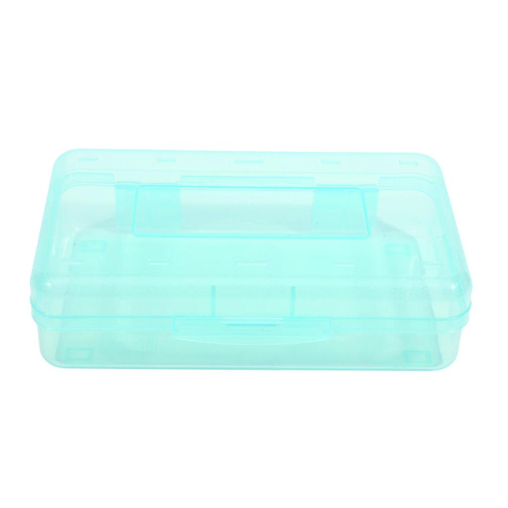 1 шт. Пенал из ПП большой вместимости, прозрачный пенал, органайзер для хранения маркеров, цветных карандашей для рисования, офисные принадлежности