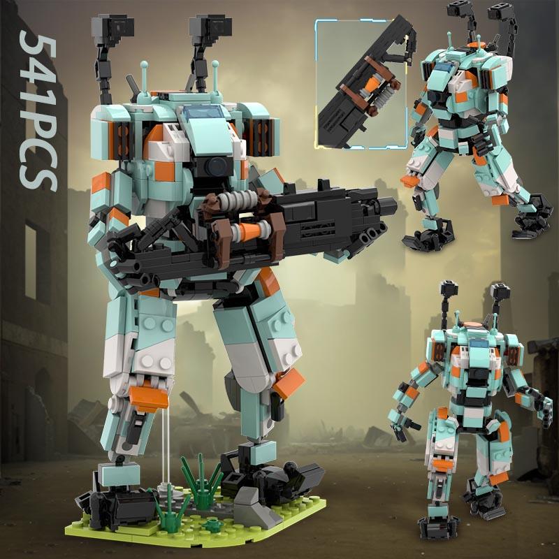 Популярная игра про меха-боевых роботов Titanfall 2 BT7274 Робот-титан для сборки из строительных блоков Игрушка для взрослых, Коллекция фигурок для фанатов игры