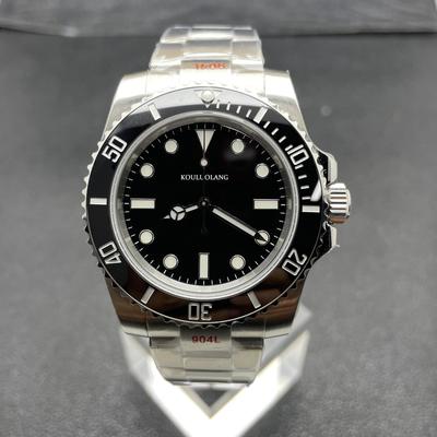 Мужские часы 41 мм, механические, автоматические, механизм 2836, без даты, светящиеся, водонепроницаемые, нержавеющая сталь 316