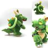 Adorable Super Mario King Koopa Bowser Plush Toy Soft Stuffed Green Animal Doll 12 Inch
