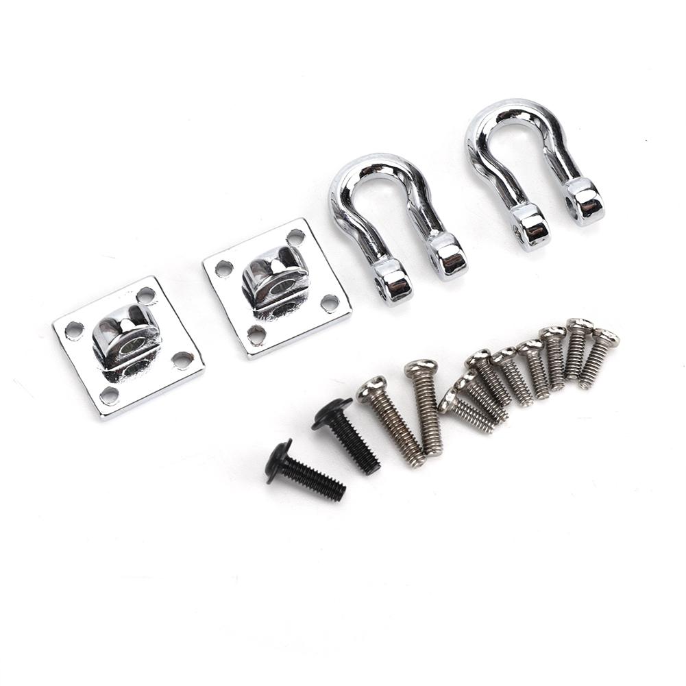 Aluminum Alloy Front Anti Collision Bumper Fit for MN D90 MN-99 MN-91 FJ-45 RC Upgrade Parts(Silver MN-001S )