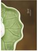 New Ceramic Lotus Incense Holder with Frog Ornament in Fresh Colors