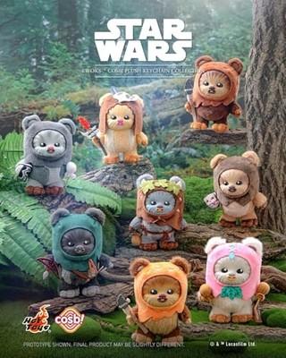 Toys ZAKKA Cosby Plush Star Wars Ewok Story Trading Series Box 8