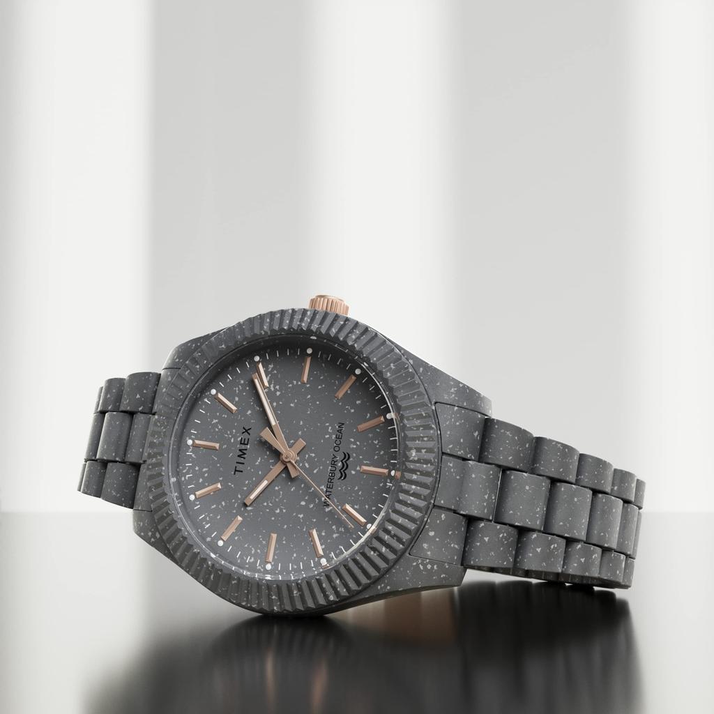 Часы Timex Waterbury Ocean 37MM TW2V33000 унисекс кварцевые серые устойчивые [TIMEX] [Товар]