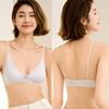 1 шт. Нижнее белье Элегантные тонкие бретели Дышащий нейлон Бесшовный Удобный женский бюстгальтер Однотонный