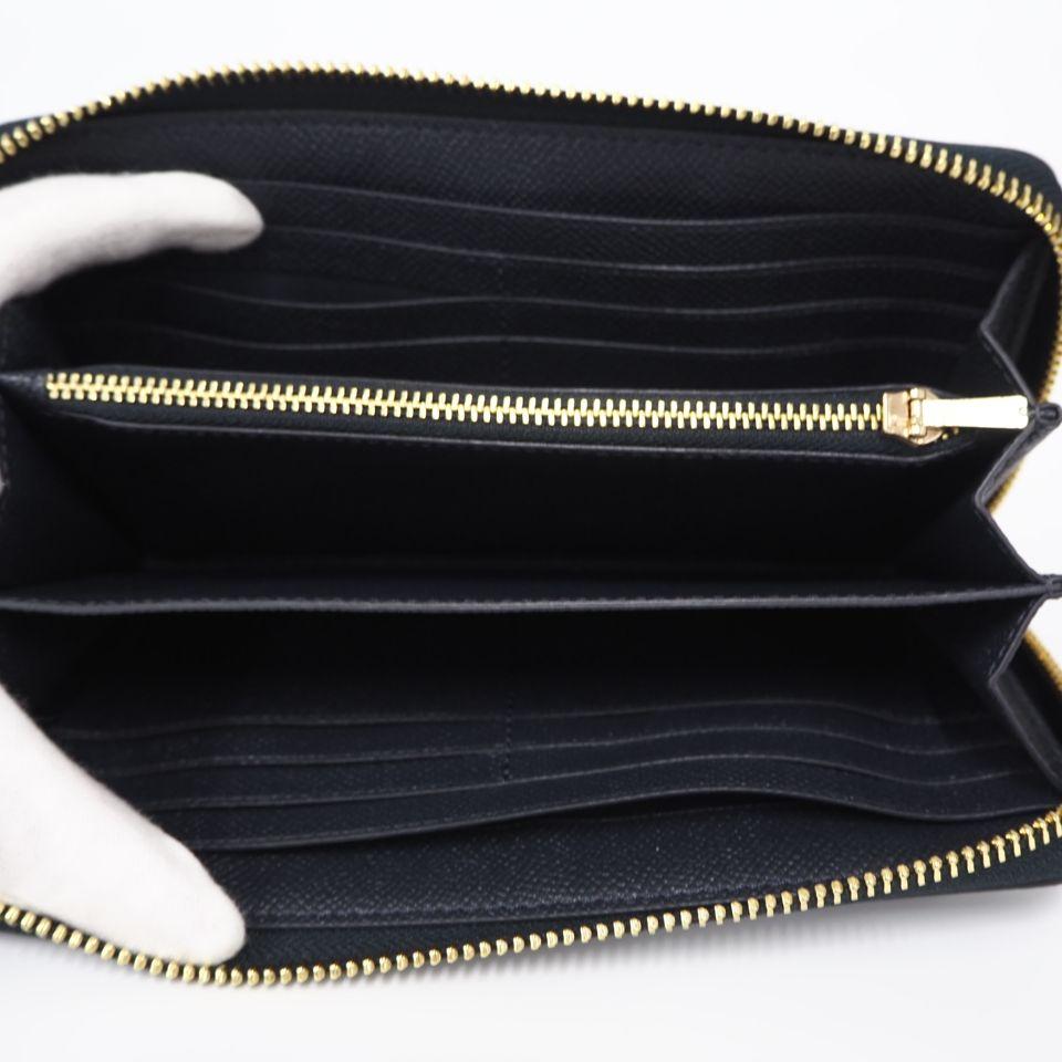 Used Returns accepted within 3 days Beautiful condition COACH Crossgrain Leather Long Zip Around Wallet C3441 Long Wallet Navy Coated Canvas Women's