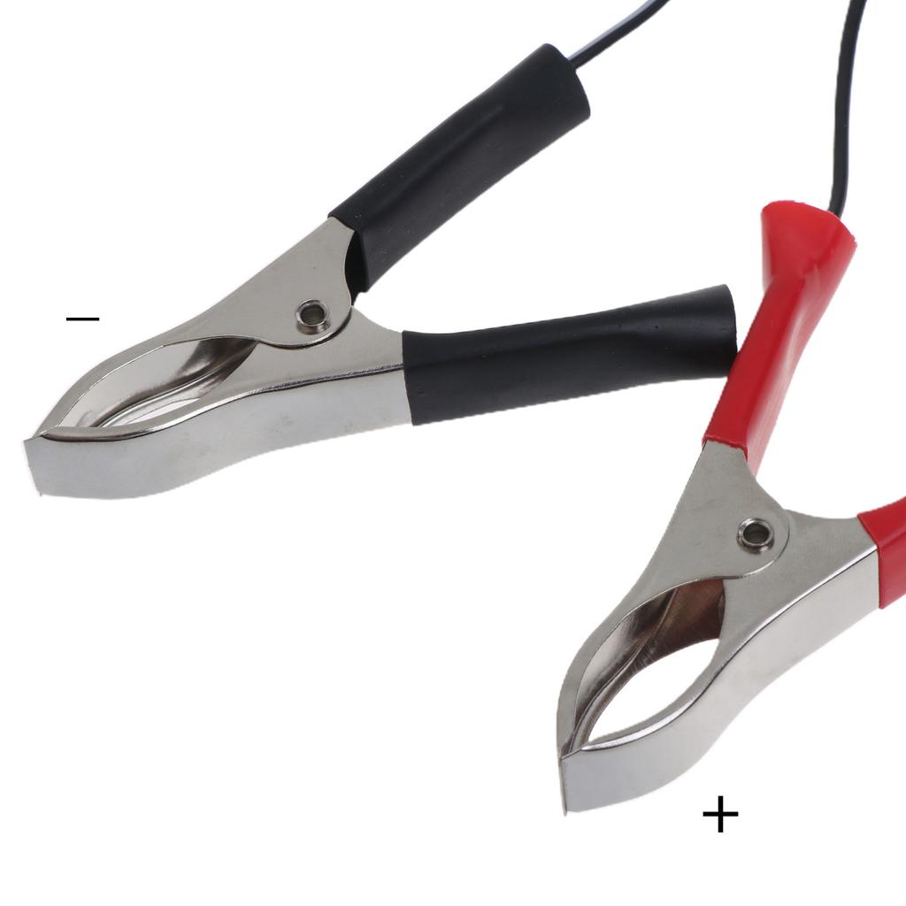 Зажимы для аккумулятора Удлинитель 12 В Зажимы типа «крокодил» Кабель питания для электрического воздуходувки