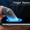 2pcs S02 Finger Cots Cover Anti-slip Touch Screen Gaming Thumb Gloves Finger Sleeve for PUBG Mobile Games