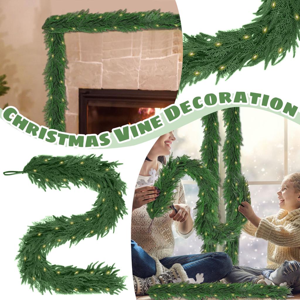 Christmas Soft Glue Feel Norfolk Cane Christmas Decoration Needle Christmas Cane Decoration