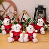 Charming Christmas Plush Bear Decoration Perfect For Holiday Kids Toys And Gifts