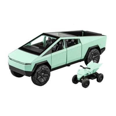 Infinium 1:Литой Cyber Truck в масштабе 32 из сплава, модель с инерционным механизмом - B Мятный (1шт)
