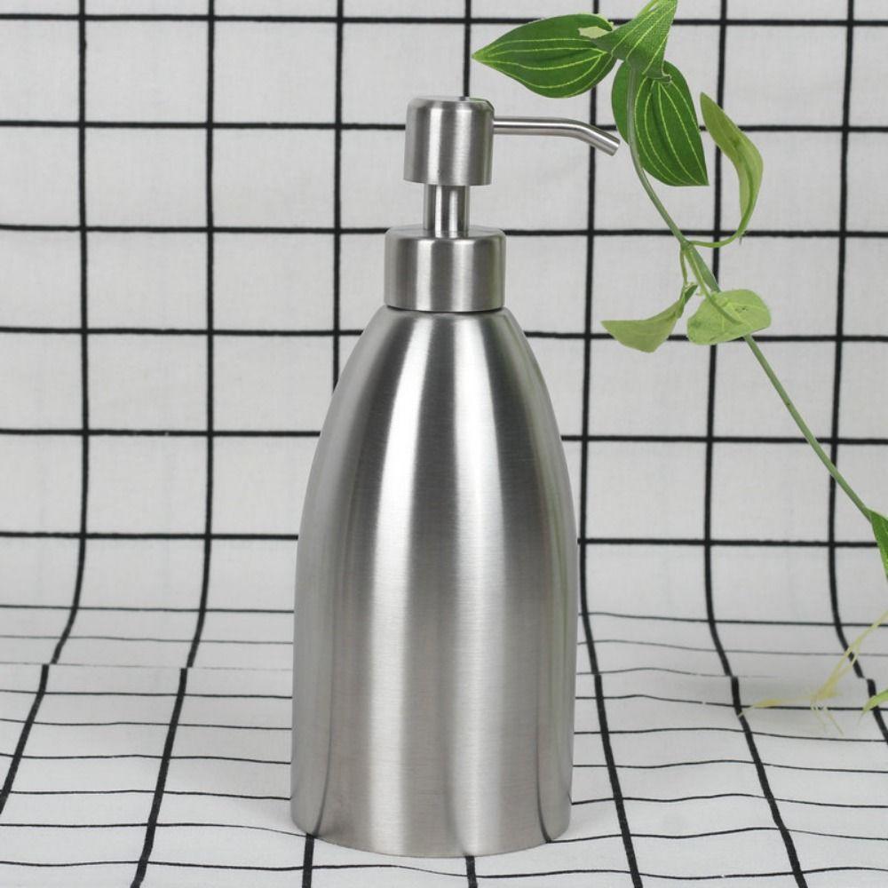 500ml Stainless Steel Soap Dispenser Refillable Liquid Soap Container  Restaurant
