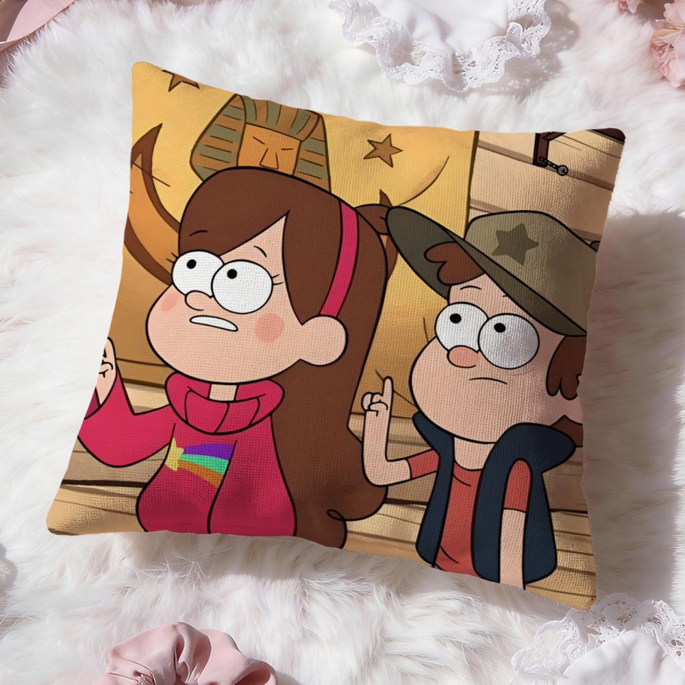 G-gravity falls Наволочка Премиум Комфорт Двусторонняя Наволочка - Дизайн Два в Одном для Любой Комнаты и Салона Автомобиля
