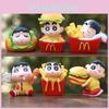 Shinchan French Crayon Fries Hamburg Toy Model Ornaments Children Toy Art
