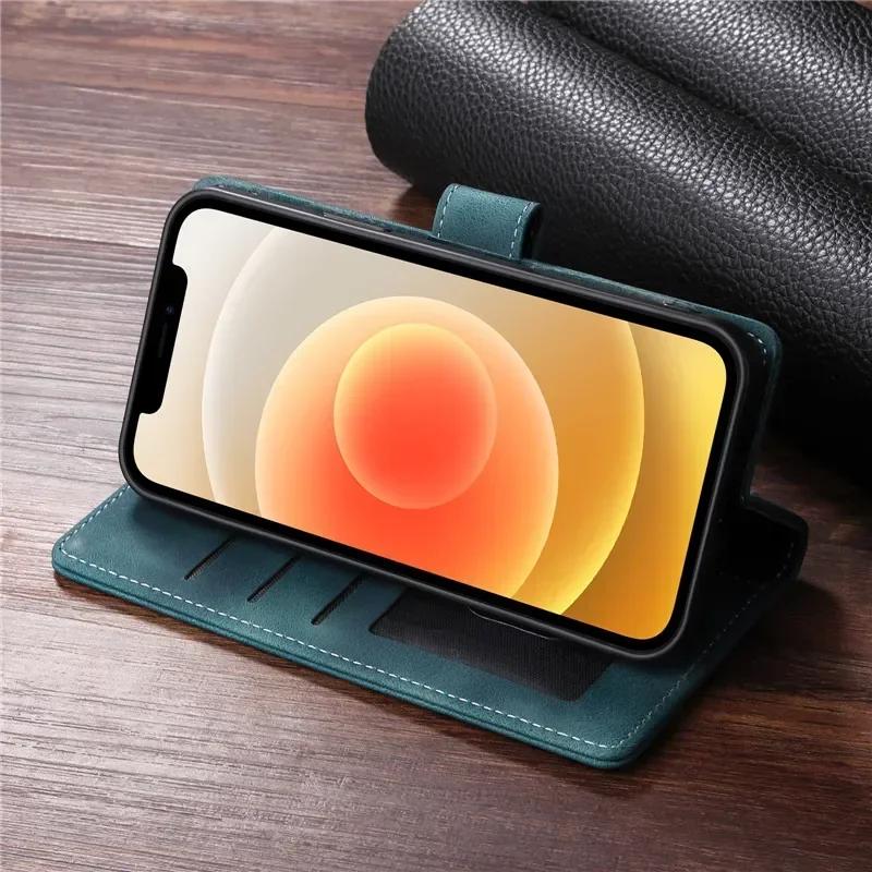 Чехлы для Redmi 14C Кожаный кошелек Чехол-книжка для телефона Для Xiaomi Redmi 14C 14R Note14 4G Note 14 Pro Plus 5G Обложка Держатель для карт