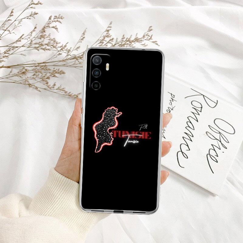 IK72 Tunisian Flag Passport Transparent Phone Case for Motorola Moto G7 G8 G9 G84 G85 G73 G24 G15 Z2 Play Power Plus