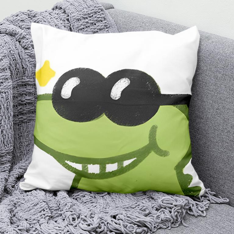 Милый аллигатор диван наволочка украшение для общежития офис гостиная дома наволочка