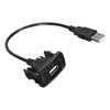 USB Port AUX Cable Adapter Cord Wire Charger Cable Fit for Toyota Corolla New
