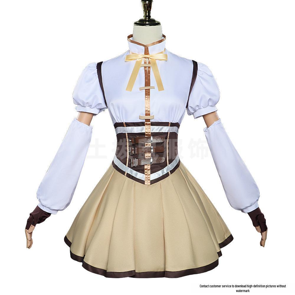 Боевой костюм для косплея Magical Girl Madoka Tomoe Asami - женский двухмерный костюм на Хэллоуин