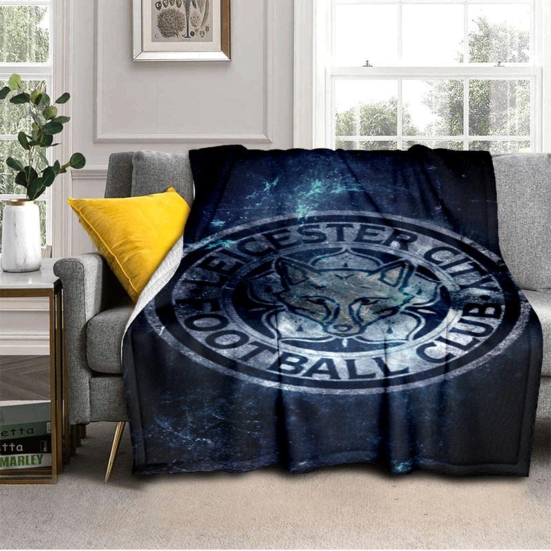 Fc Crest Design Printed Throws Blanket Soft Flannel Blankets for Couch Bed Gifts for Men Women Picnic blanket Christmas gifts
