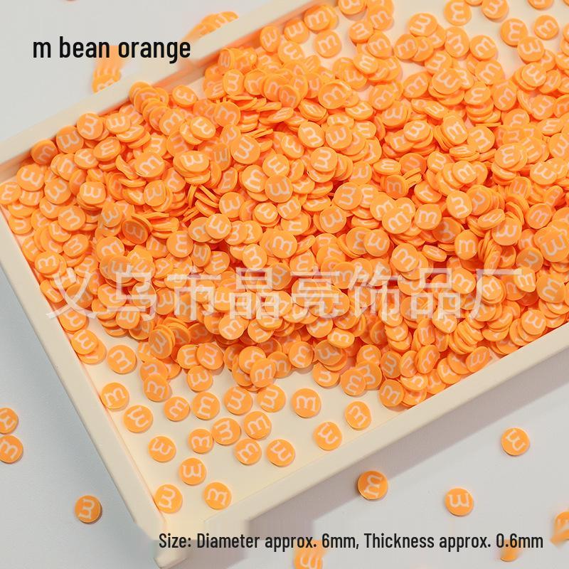 Экологичные мягкие глиняные слайсы M&M's для DIY Кристального Слайма и Поделок