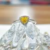 Gessn Jewelry Европейский и американский набор украшений с параибским драгоценным камнем, цирконом, серьгами-пуссетами, кольцом и подвеской