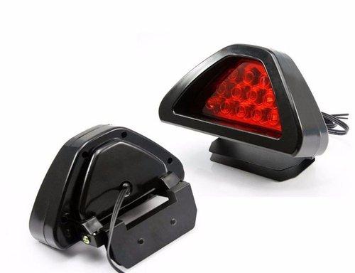 1PC F1 style 12LED Rear Tail Brake Stop Light Third Strobe Fog DRL Red Lens Lamp