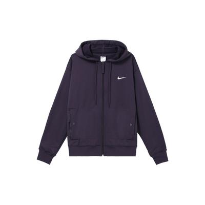 Therma-FIT однотонная повседневная куртка на молнии с капюшоном мужская куртка чернильно-фиолетовая FB7116-555