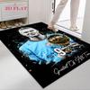 Haaland player Carpet Rug for Living Room Bedroom Home Sofa Decoration,Kids play Nonslip Floor Mat