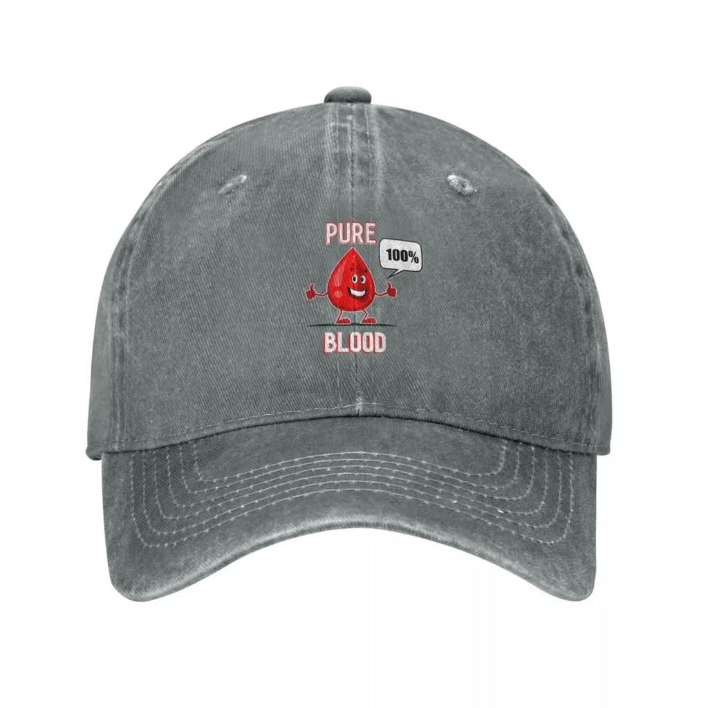 Pure Crimson Blood Drop Baseball Cap Kids Hat Military Cap Unisex Wild Ball Hat Hat Beach Hats Women Unisexs