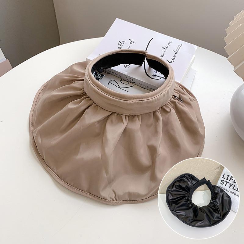 Шикарная дышащая кепка-ракушка с защитой от УФ-лучей, шляпа от солнца для женщин, различных цветов