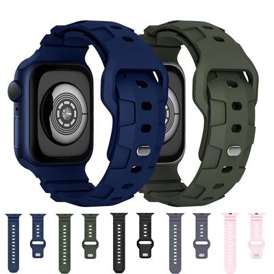 Мягкий силиконовый ремешок для Apple Watch Band 49 мм, 45 мм, 41 мм, резиновый браслет 40 мм, 44 мм, 38 мм, 42 мм для IWatch Series 3, 5, 6 Se, 7, 8 Ultra, ремешок для часов