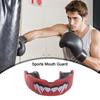 Спортивная капа для зубов, броня для зубов, молодежная капа для взрослых, двухслойная защита десен для бокса, ММА, регби, боевых искусств