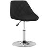 VidaXL Swivel Bar Stool Bistro Seat Counter Chair Pub Stool Counter Seat Bistro Chair Black 3088656
