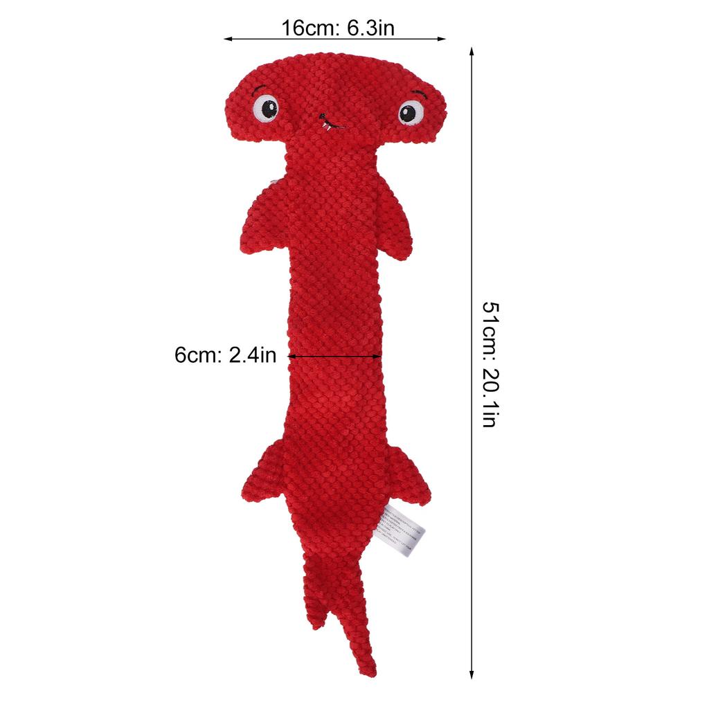 Dog Squeaky Toy Stuffing   Teeth Cleaning Interactive Cute Plush Dog Chewing Toy for Small Medium Large Dogs