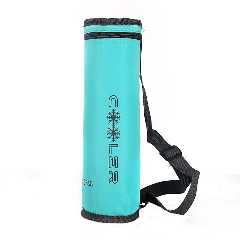 JUSTINLAU Outdoor Camping Cooler Bag Oxford Cloth Insulation Sleeve Travel Portable Insulated Water Bottle Keep Drink Carrier