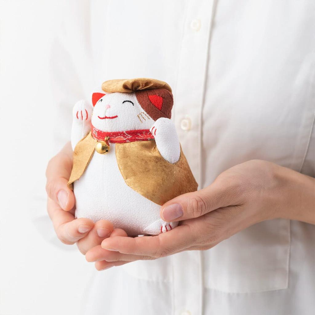 Подарок на праздник риса для мужчин и женщин Зонт Жизнь Столетие Золотисто-желтый Чанчанко Счастливый кот Здоровое долголетие Деревянная бирка