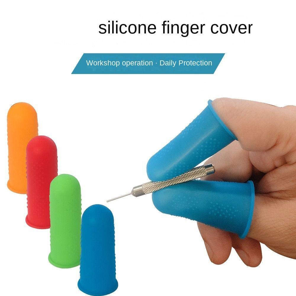 Anti-cut Breathable Protective Cooking Kitchen Tool Finger Protector Finger Sleeves Finger Cover