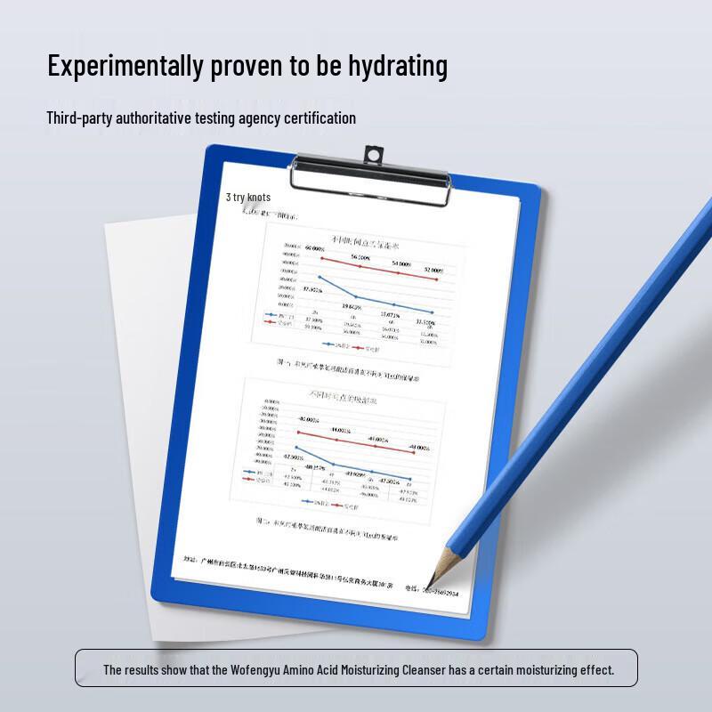 Hefengyu Men's Refreshing Oil Control Amino Acid Facial Cleanser