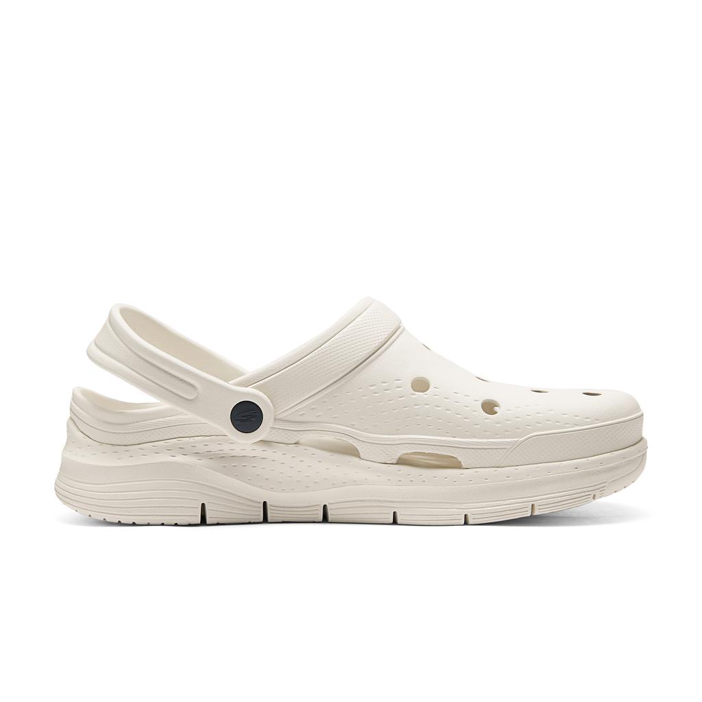 Skechers Arch Fit Легкие дышащие клоги Мужские клоги Белые 243160-WNV