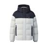 Heritage Fashion Simple Trendy Casual Warm Windproof Comfortable Duck Down Jacket Men Jacket Oolong-Gray F11M548902FLY